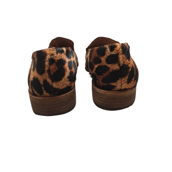 Madewell The Orson Loafer in Leopard Print Calf Hair size 6.5 - Picture 6 of 9